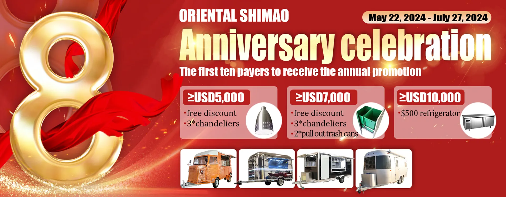 Oriental Shimao Group'un 8. Yıldönümü Kutlaması