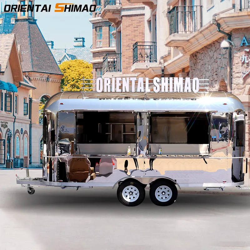 Oriental Shimao, Işıklı Tabelalara Sahip Küçük Yemek Arabasını Piyasaya Sürüyor: Mobil İkram Hizmetinin Göz Kamaştıran Yeni Yıldızı