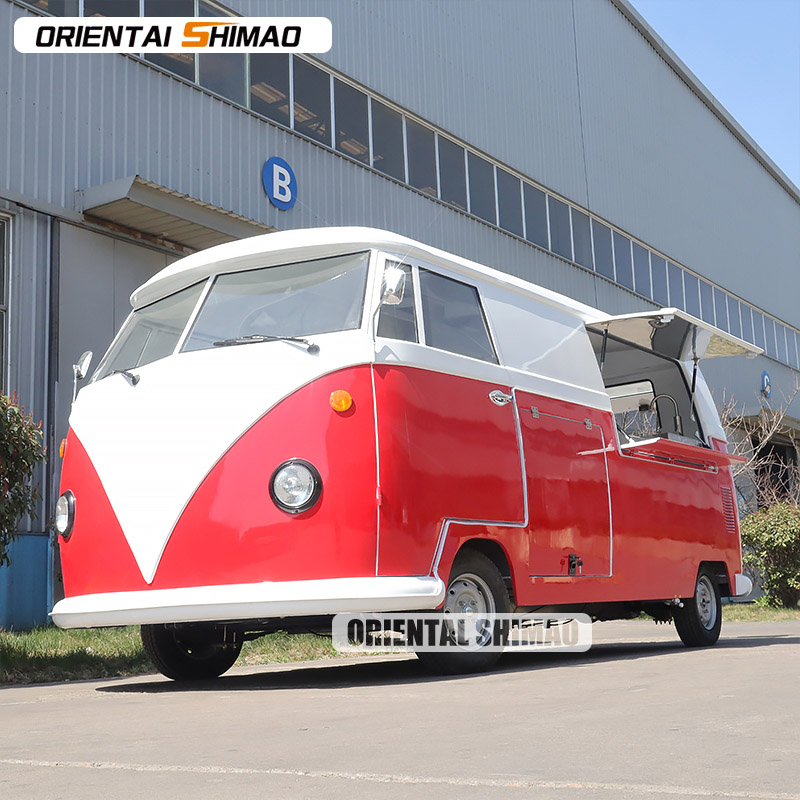Yüksek Tavanlı Vw Yiyecek Kamyonu